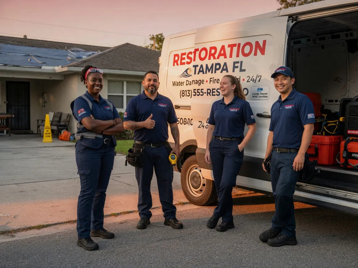 Water Damage Restoration company in West Hickory, PA